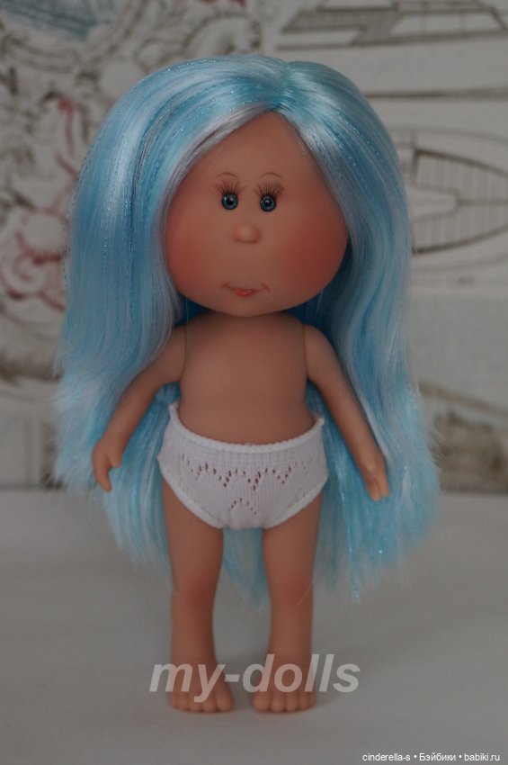 Мия с голубыми волосами#2