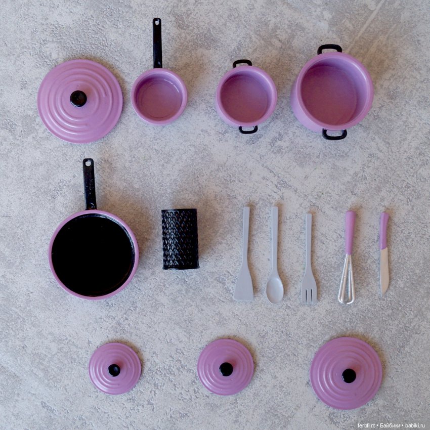 Набор для кухни №6 (масштаб 1:6) (фото 7)