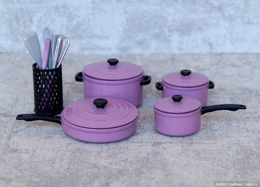 Набор для кухни №6 (масштаб 1:6)