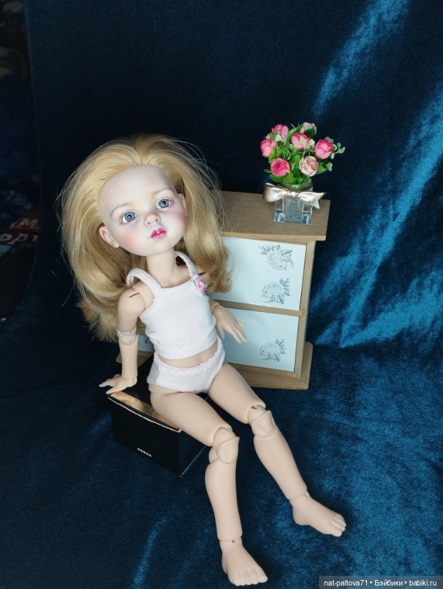 Юлия, летний ребёнок — ООАК (кастом куклы) (фото 2)