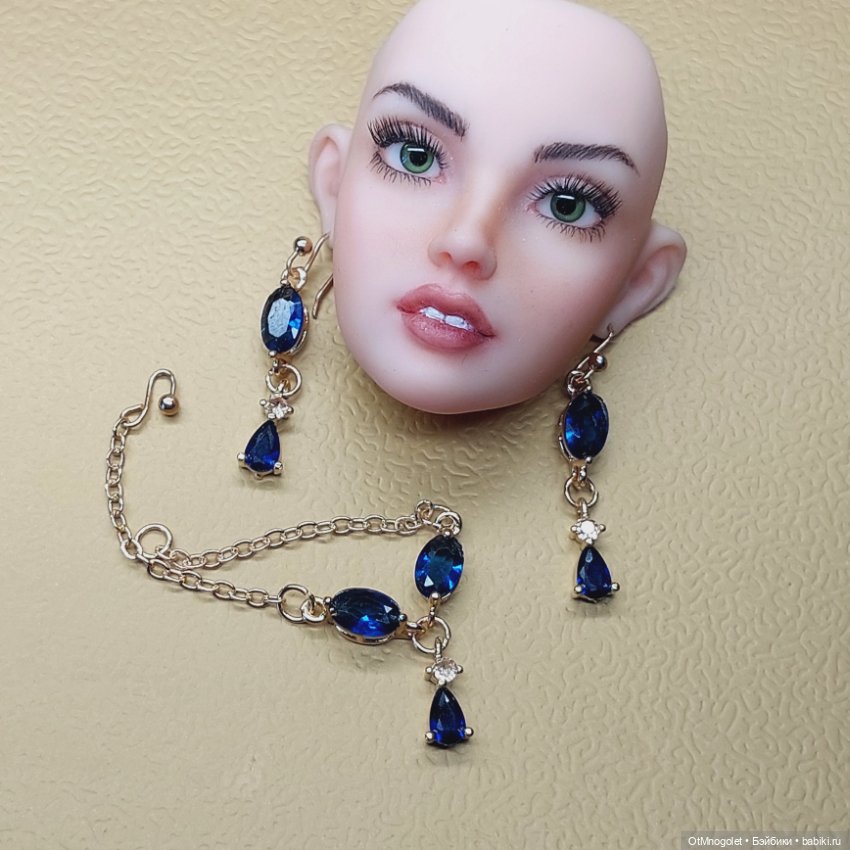 Серьги для кукол Рopovy, Tonner, Barbi (фото 5)