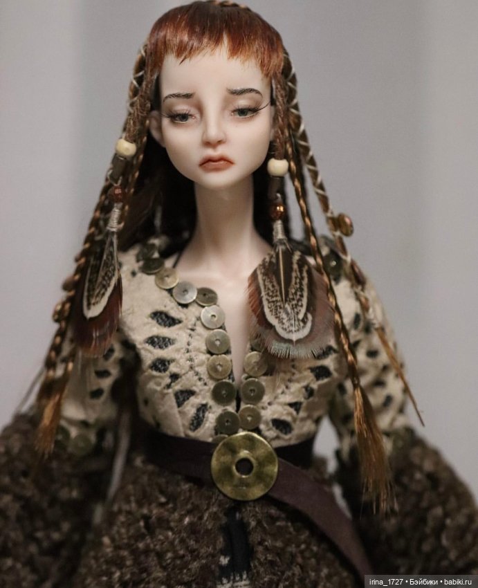 Коза Анны Пушкиной НЮД — Авторские куклы BJD (фото 2)