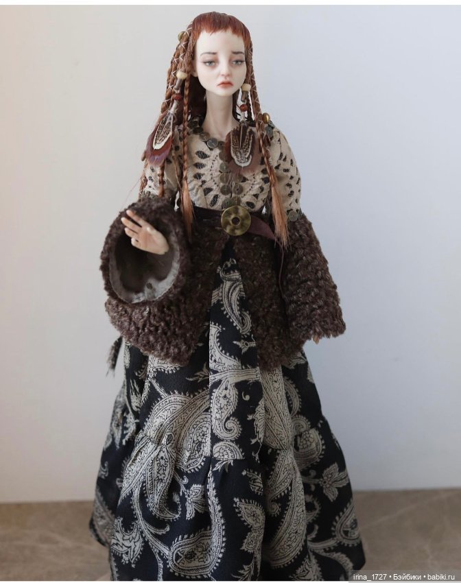 Коза Анны Пушкиной НЮД — Авторские куклы BJD (фото 4)