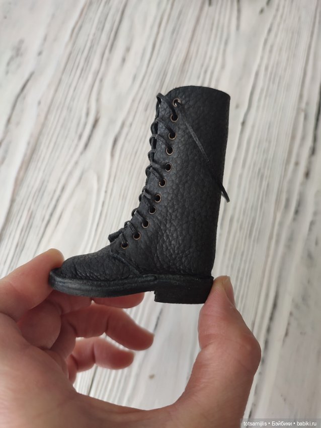 Ботинки высокие 5,5 — Обувь для BJD (фото 2)