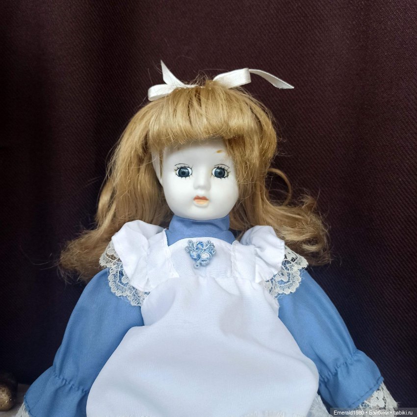 Бюстовая фарфоровая кукла (фото 2)