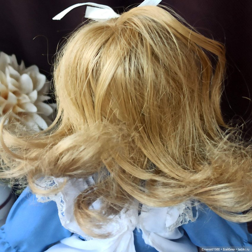 Бюстовая фарфоровая кукла (фото 3)