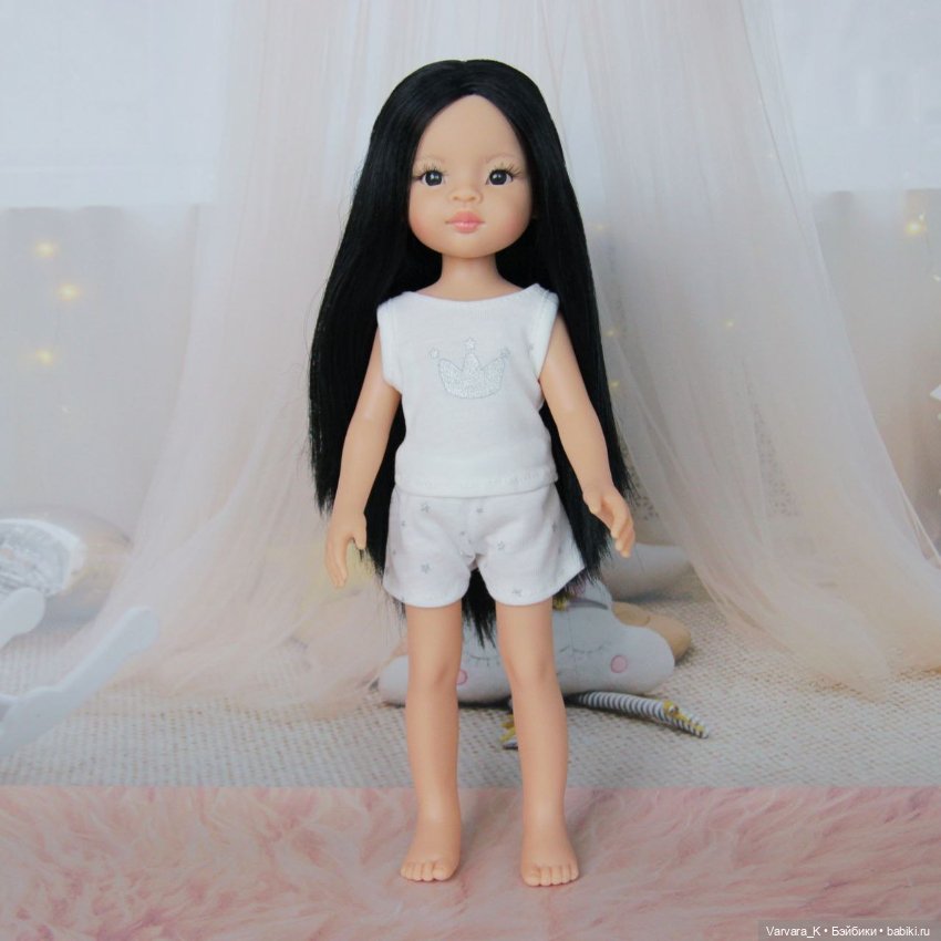 Paola Reina, кукла Паола ( Лиу ) в пижаме, 32 см, № 1, арт 13227 (фото 3)