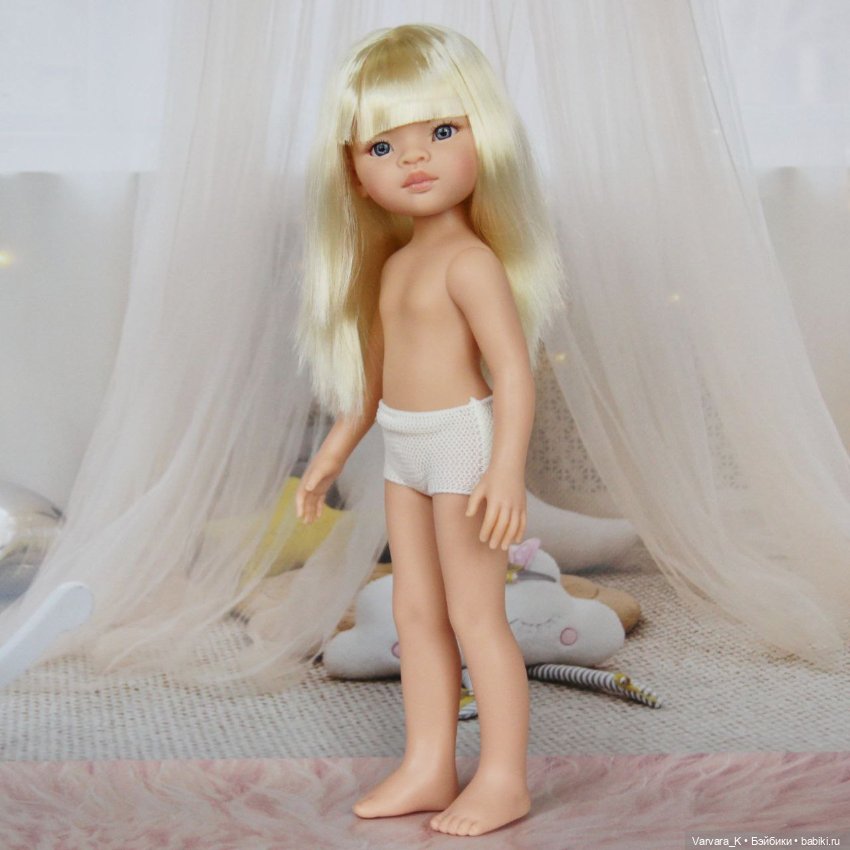 Paola Reina кукла Маника, платиновые волосы, № 1, 32 см, арт 14833 (фото 5)