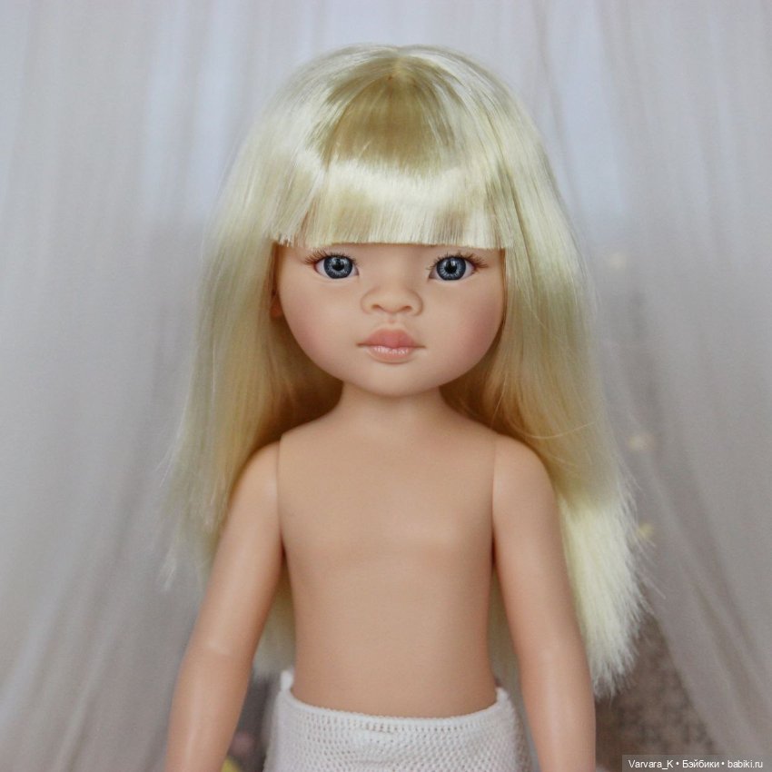 Paola Reina кукла Маника, платиновые волосы, № 1, 32 см, арт 14833 (фото 4)