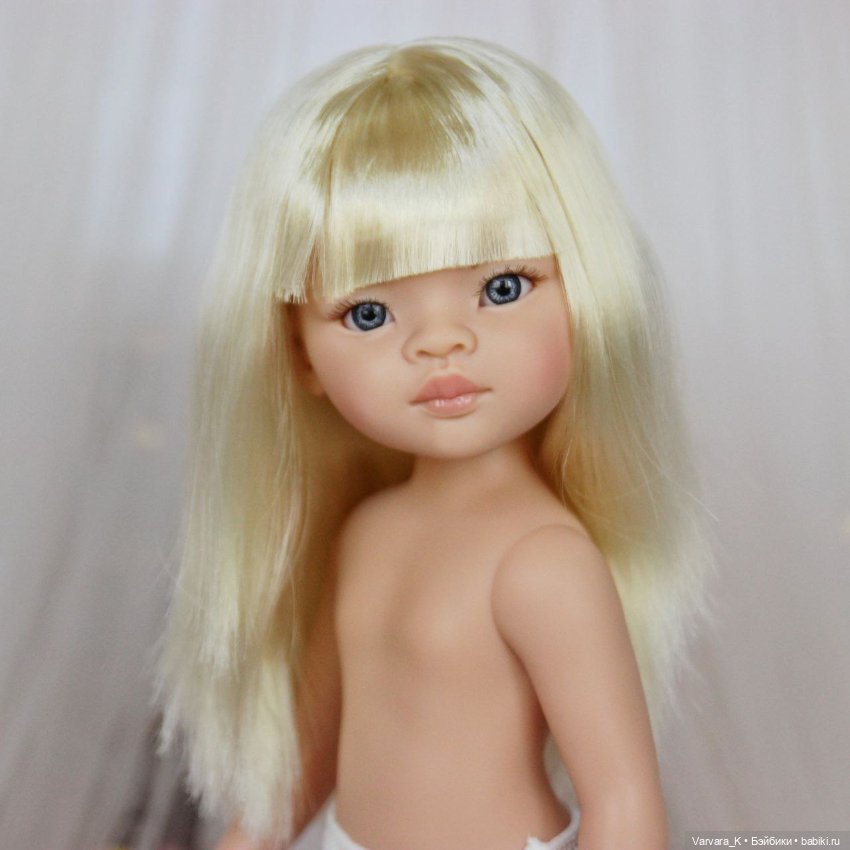 Paola Reina кукла Маника, платиновые волосы, № 1, 32 см, арт 14833 (фото 6)