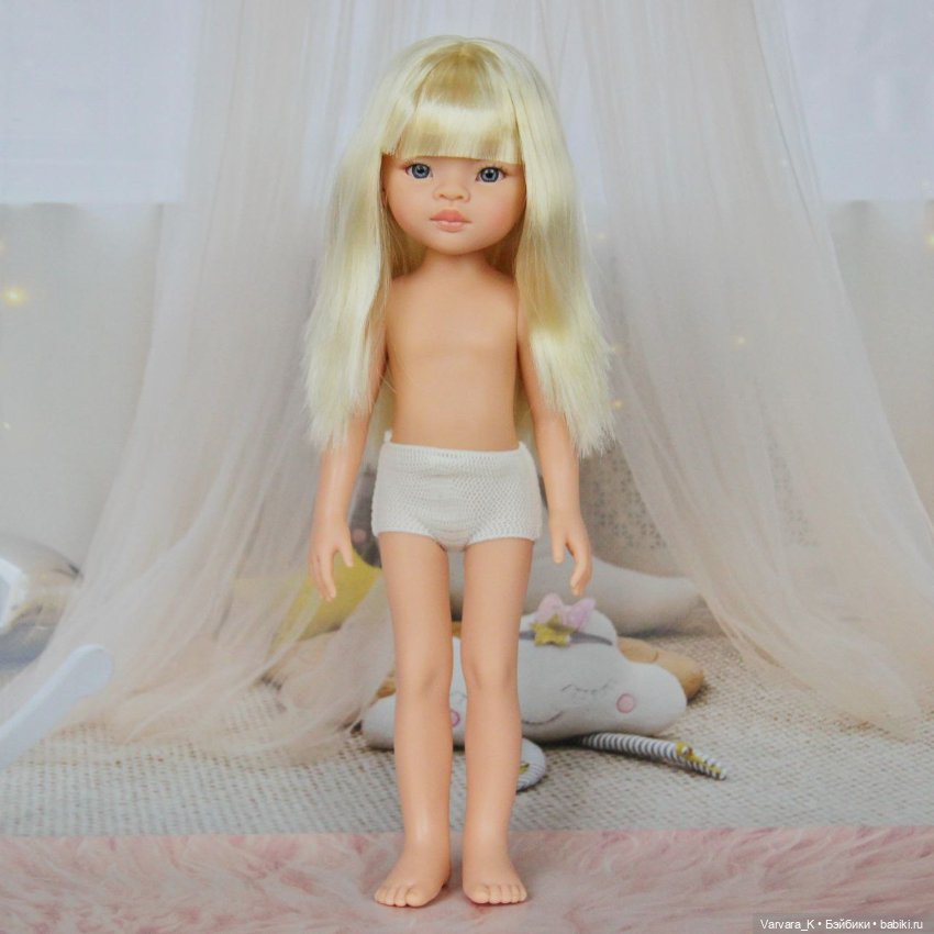Paola Reina кукла Маника, платиновые волосы, № 1, 32 см, арт 14833