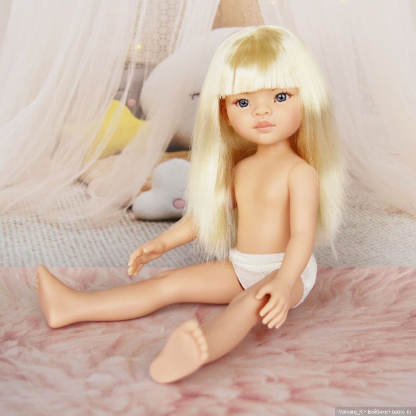 Paola Reina кукла Маника, платиновые волосы, № 1, 32 см, арт 14833