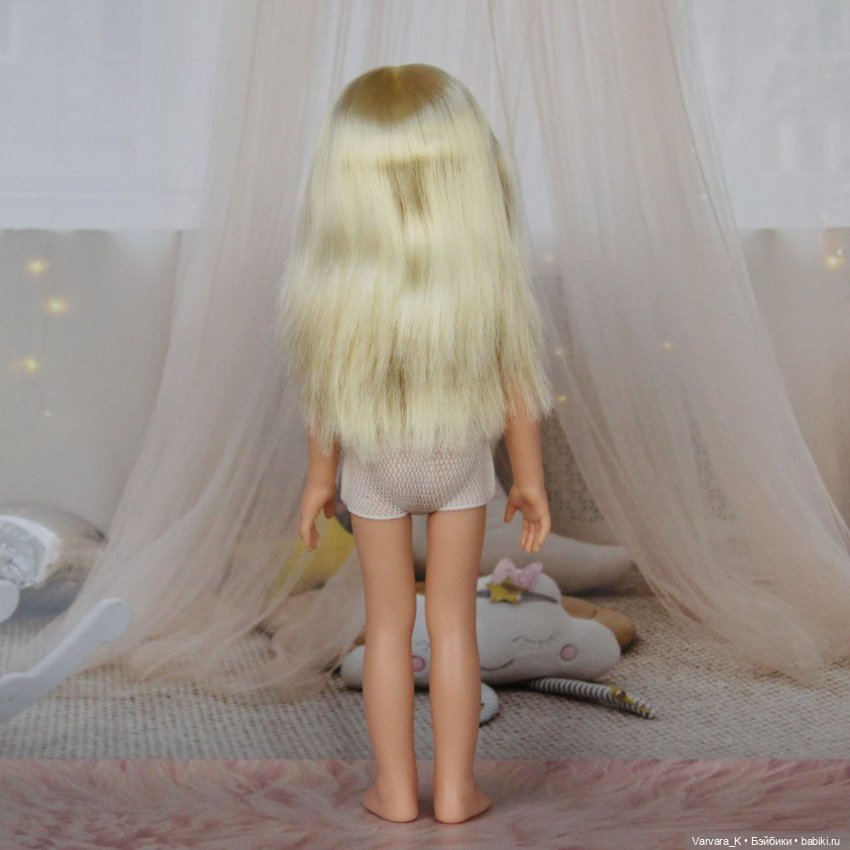 Paola Reina кукла Маника, платиновые волосы, № 1, 32 см, арт 14833 (фото 8)