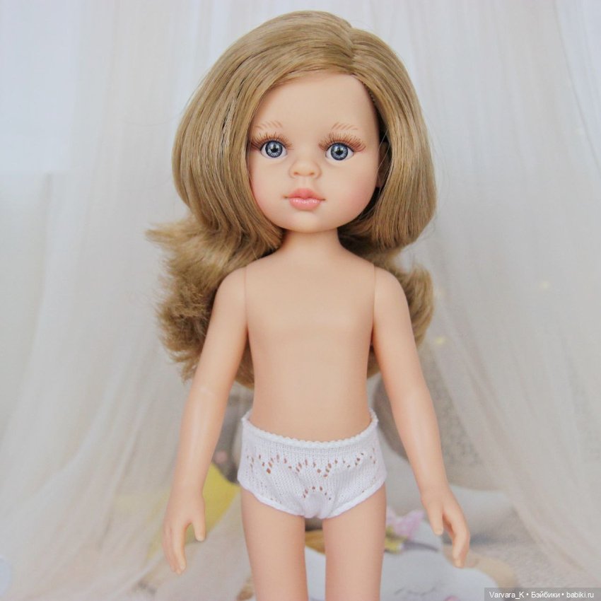 Paola Reina кукла Карла с серыми глазами, № 1, 32 см, арт 14802 (фото 6)