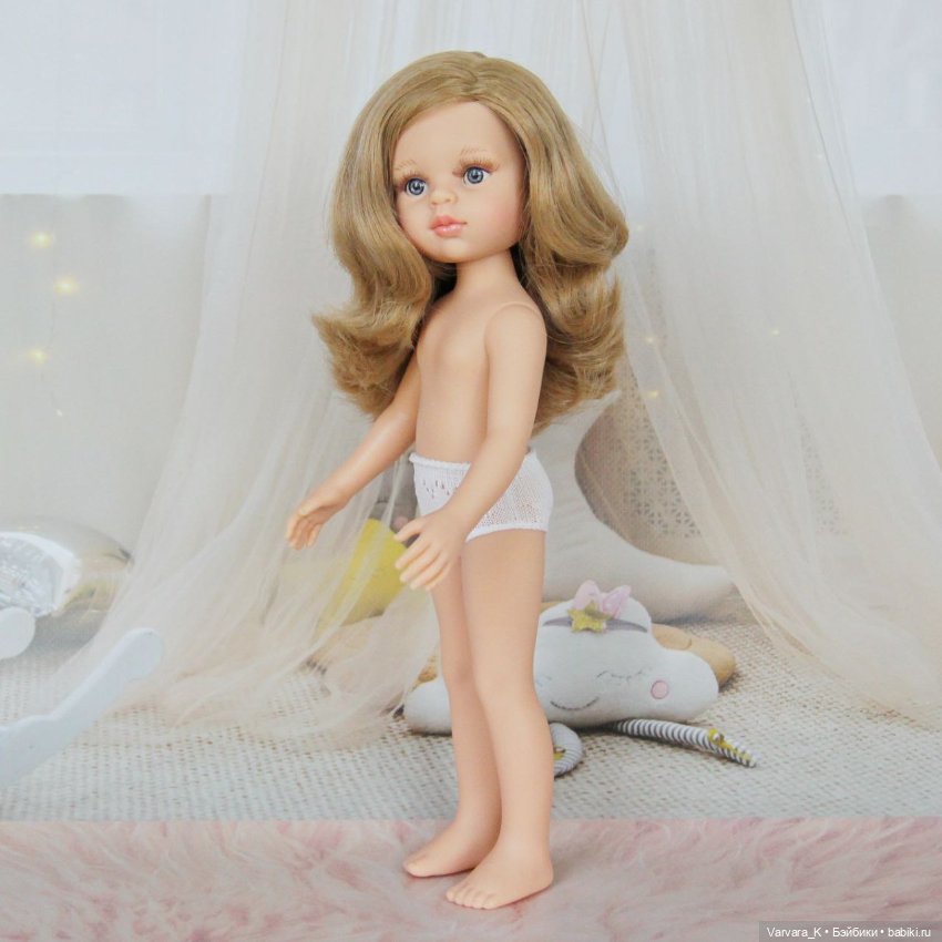 Paola Reina кукла Карла с серыми глазами, № 1, 32 см, арт 14802 (фото 10)