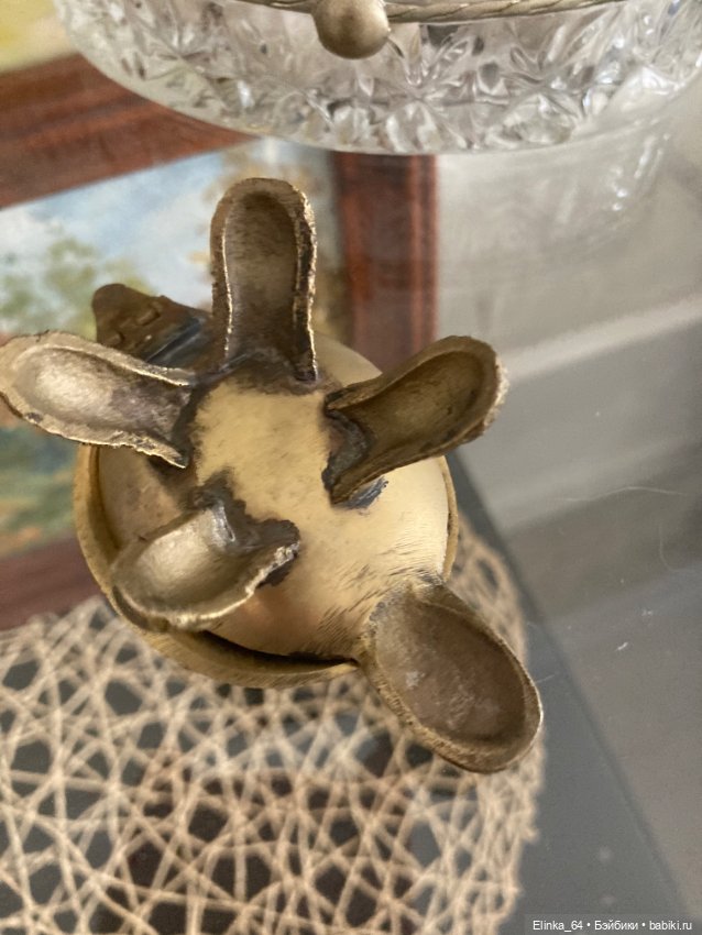 Черепашка старинная , бронза (фото 6)