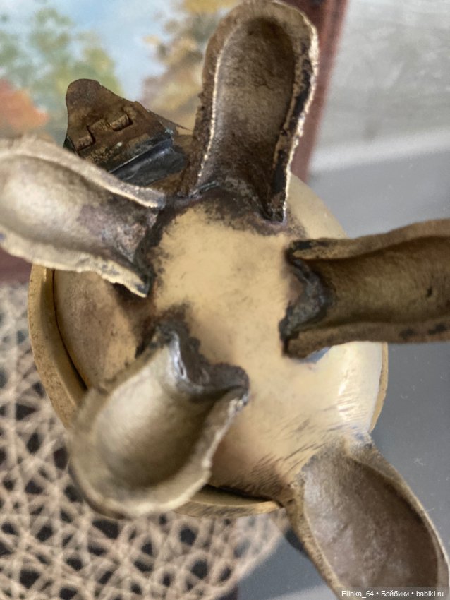 Черепашка старинная , бронза (фото 7)