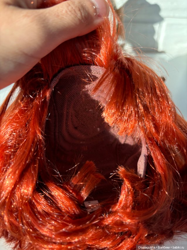 Рыжий парик размера 10-11 (фото 4)