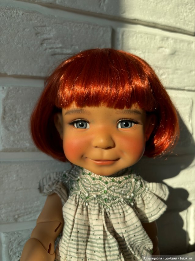 Рыжий парик размера 10-11