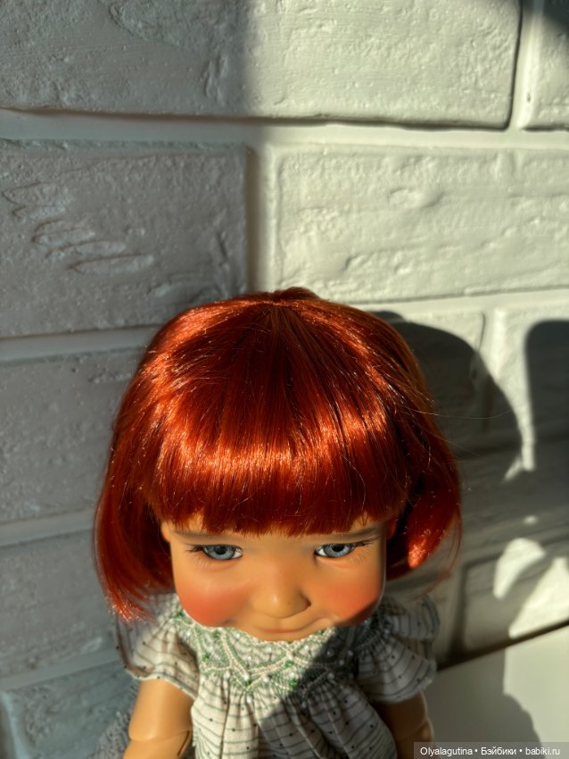Рыжий парик размера 10-11 (фото 2)