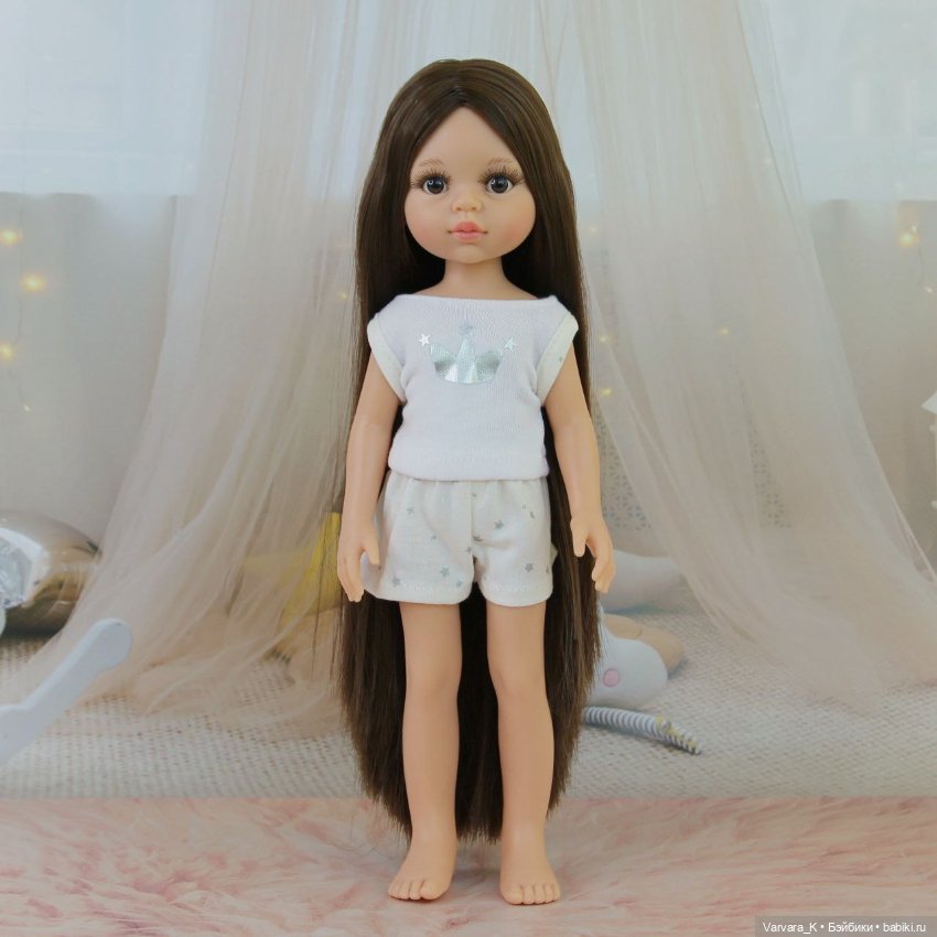 Paola Reina, кукла Кэрол "Рапунцель" с волосами до щиколотки, 32 см, № 2 (фото 9)