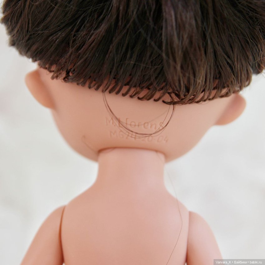 Llorens, Miss Minis, малышка с каштановыми волосами, 26 см (фото 2)