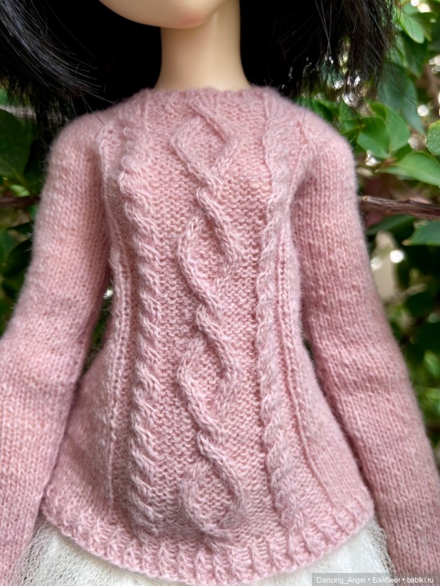 Джемпер с аранами для Lillycat Kitty Jolie (фото 6)