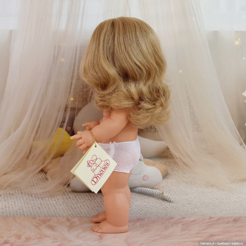 Carmen Gonzalez, кукла - малышка Сели блондинка, 26 см (фото 4)