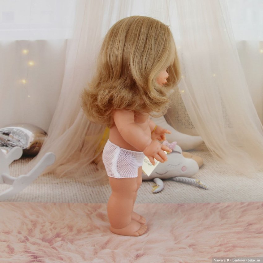 Carmen Gonzalez, кукла - малышка Сели блондинка, 26 см (фото 6)