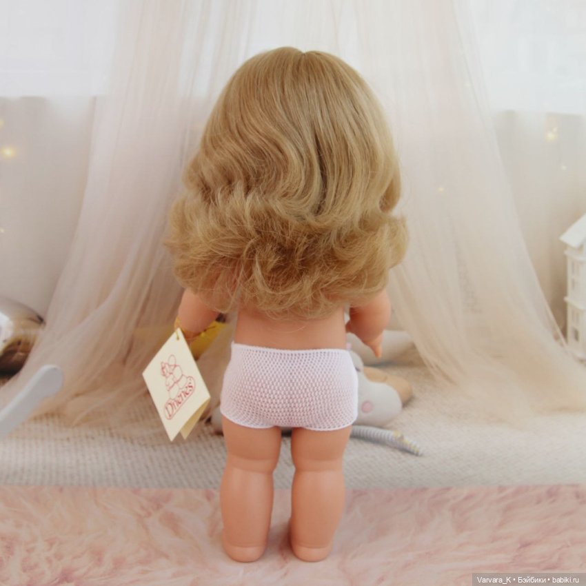 Carmen Gonzalez, кукла - малышка Сели блондинка, 26 см (фото 5)