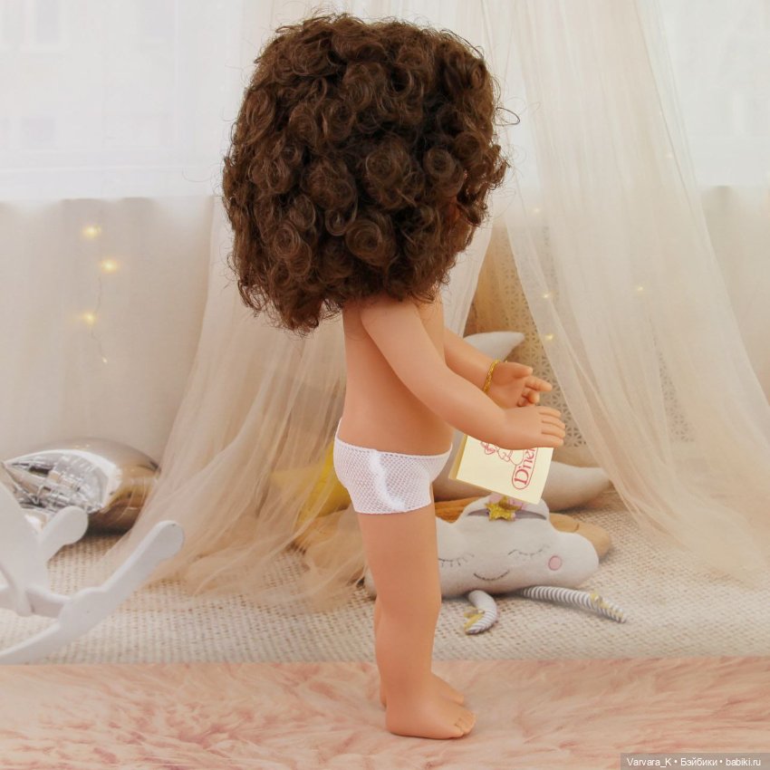 Carmen Gonzalez Селия , кудрявая шатенка, № 1, 34 см (фото 5)