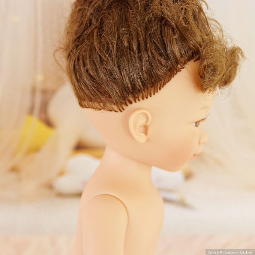 Carmen Gonzalez Селия , кудрявая шатенка, № 1, 34 см (фото 7)