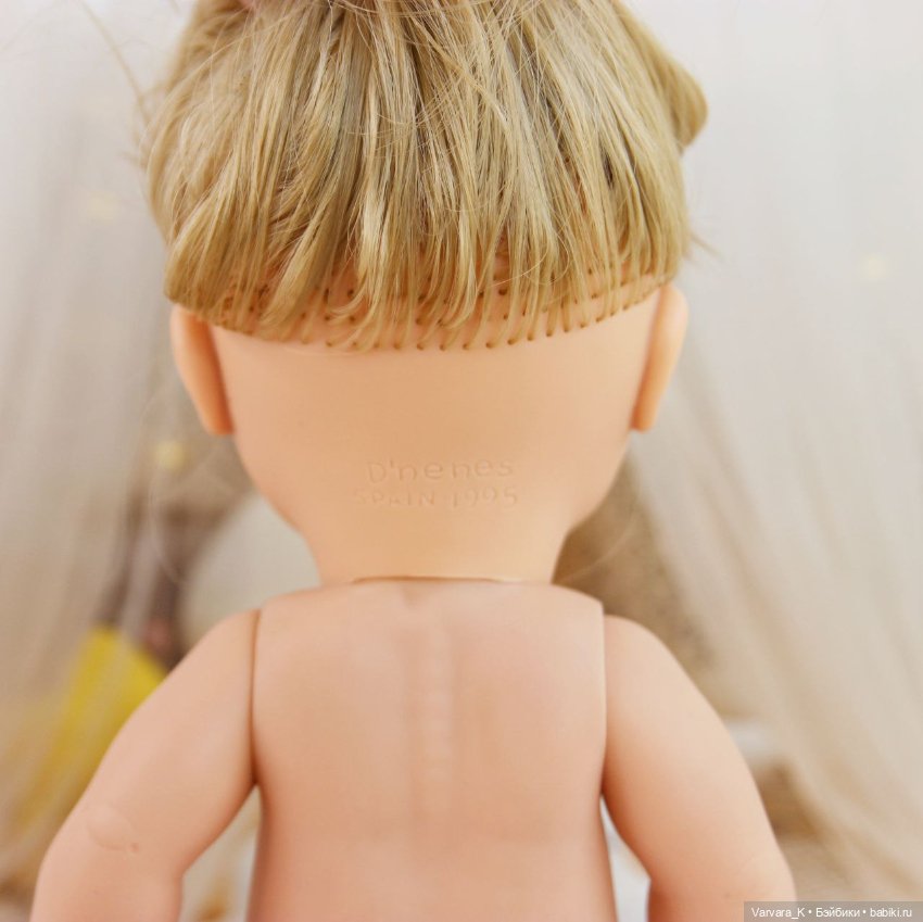 Carmen Gonzalez, кукла - малышка Сели блондинка, 26 см (фото 8)