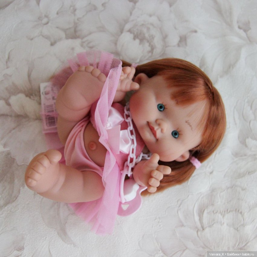Пупс Nines D Onil кукла Pepotes "тыковка", рыжая, 26 см, №1 (фото 2)