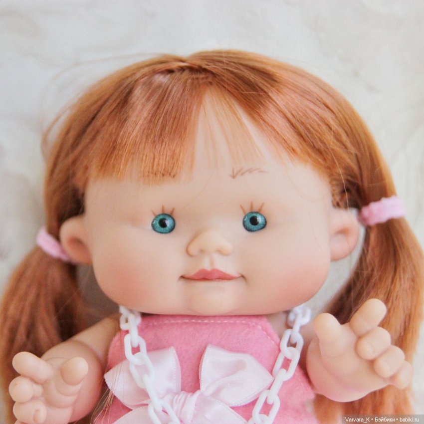 Пупс Nines D Onil кукла Pepotes "тыковка", рыжая, 26 см, №1 (фото 6)