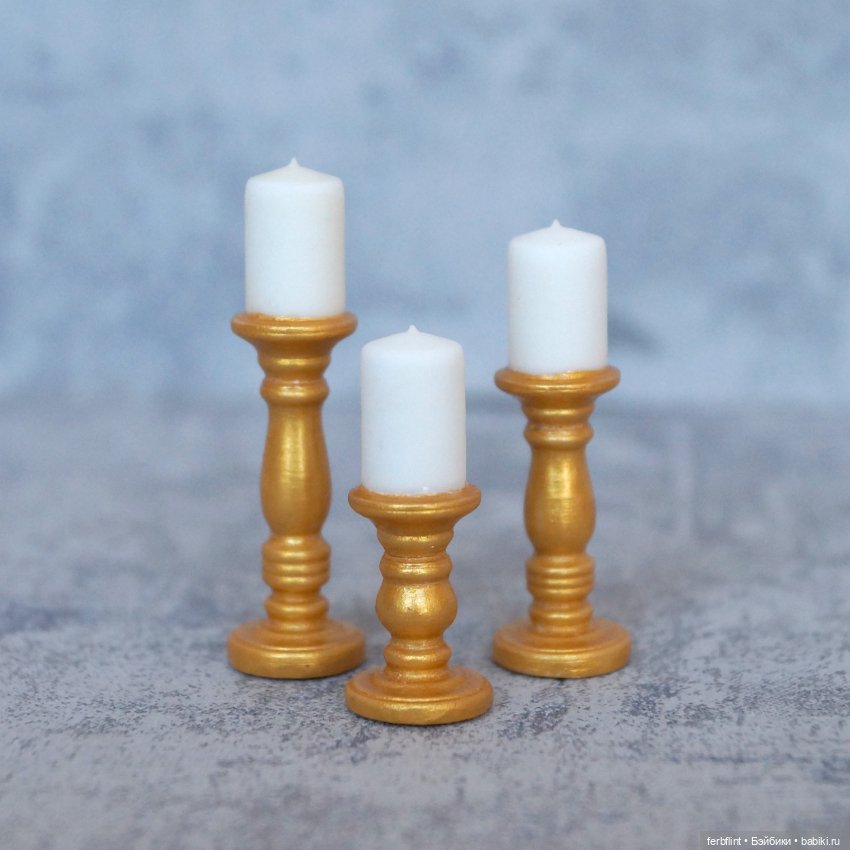 Набор "Свечи" №2 (масштаб 1:6)
