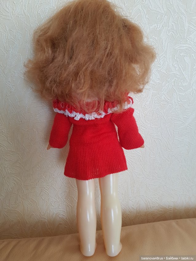 Кукла СССР с длинными шикарными волосами с родным макияжем в отличном состоянии (фото 4)