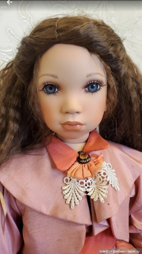 Кукла фарфоровая коллекционная от Ruby Doll R.D.C (фото 4)