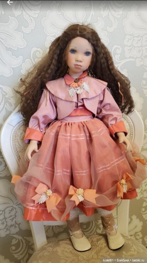 Кукла фарфоровая коллекционная от Ruby Doll R.D.C (фото 2)