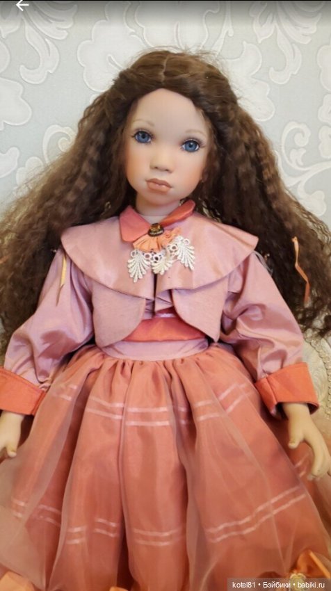 Кукла фарфоровая коллекционная от Ruby Doll R.D.C