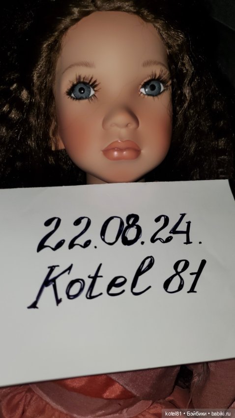 Кукла фарфоровая коллекционная от Ruby Doll R.D.C (фото 5)