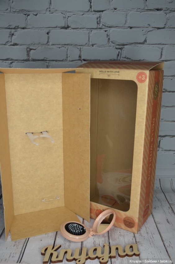 Фирменная коробка Паола Рейна с расческой-зеркалом (фото 2)