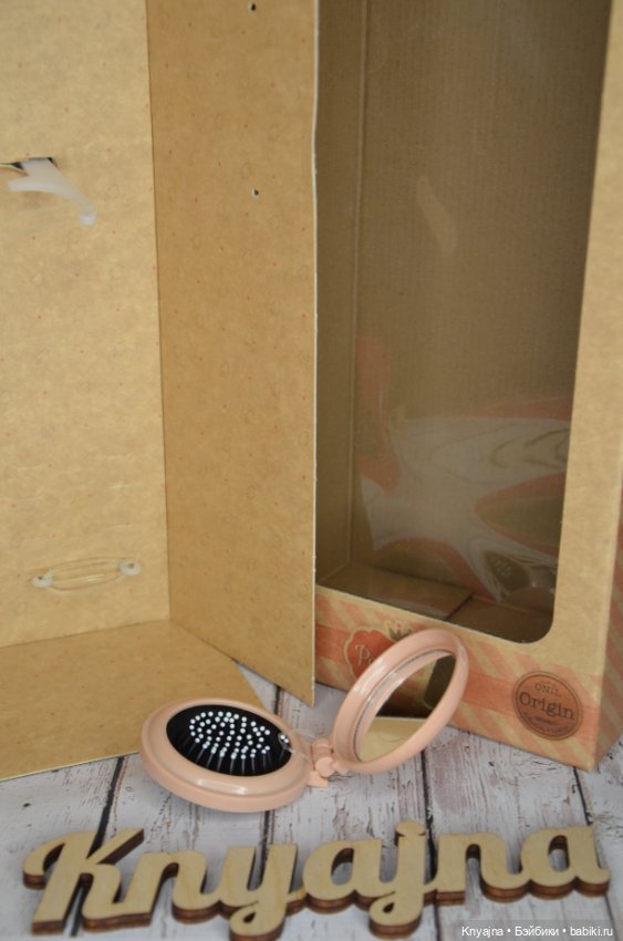 Фирменная коробка Паола Рейна с расческой-зеркалом (фото 3)