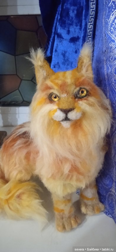 Шикарный кот — Авторские игрушки