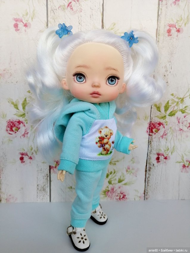 ООАК блондинки Хiaomi Monst первой волны на шарнирном теле (фото 6)