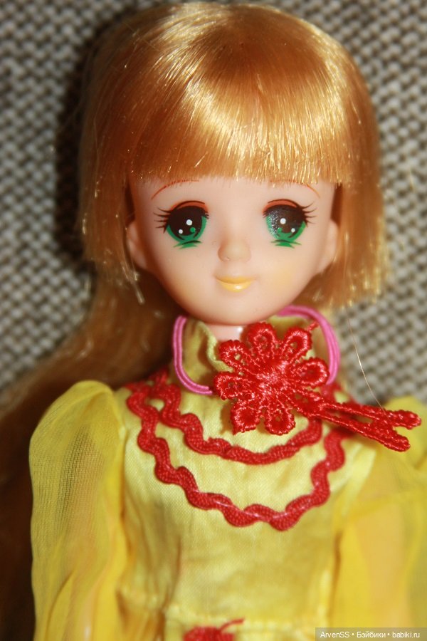 Редкая винтажная подружка Ликки 2 поколения Лина-чан компании Такара (фото 2)