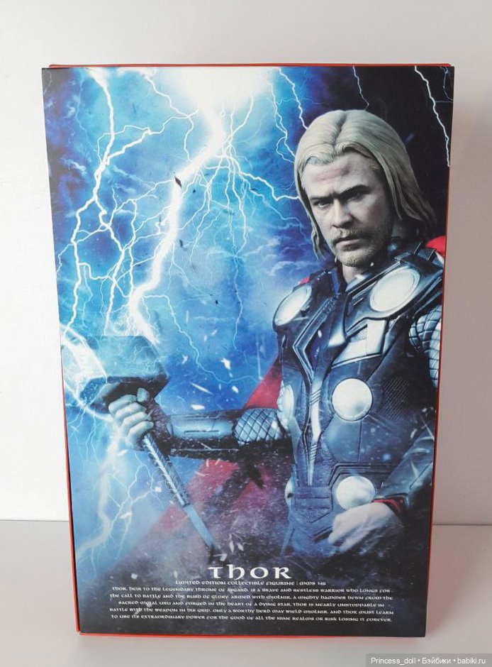 Thor от Hot Toys — Шарнирные куклы (не BJD) (фото 8)