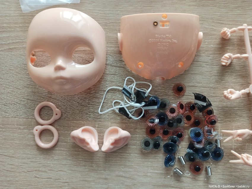 Blythe. Для Блайз лицо, уши, руки, глаза и другое (фото 5)