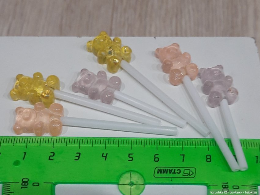 Леденцы на палочке — Миниатюра для кукол (фото 6)