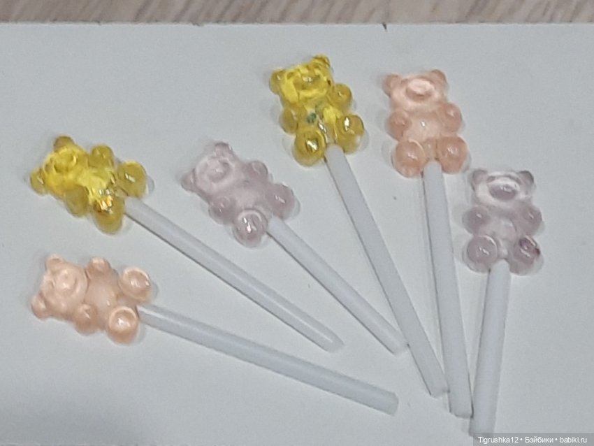 Леденцы на палочке — Миниатюра для кукол (фото 4)